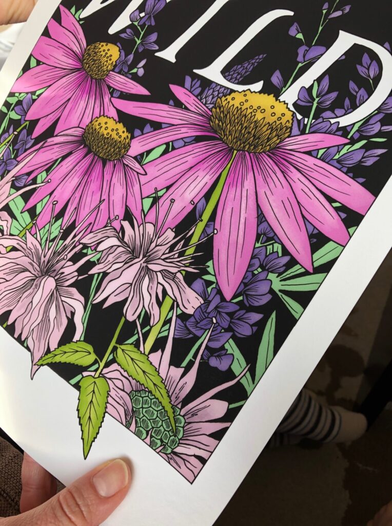 Wildflowers Washi Tape 20mm Rolls - Melissa Washburn - Illustration + Design